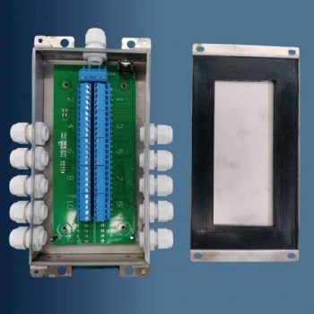 stainless steel analog to digital 10 wire junction box